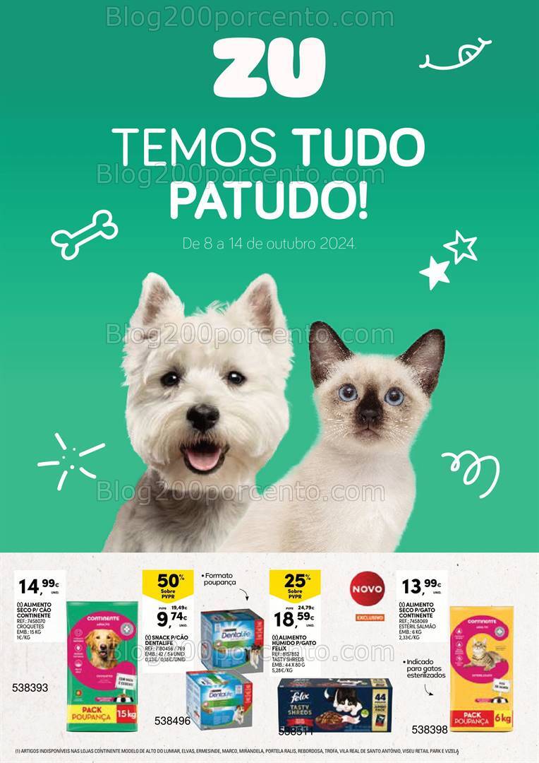 Antevisão Folheto ZU - CONTINENTE Promoções de 8 a 14 outubro