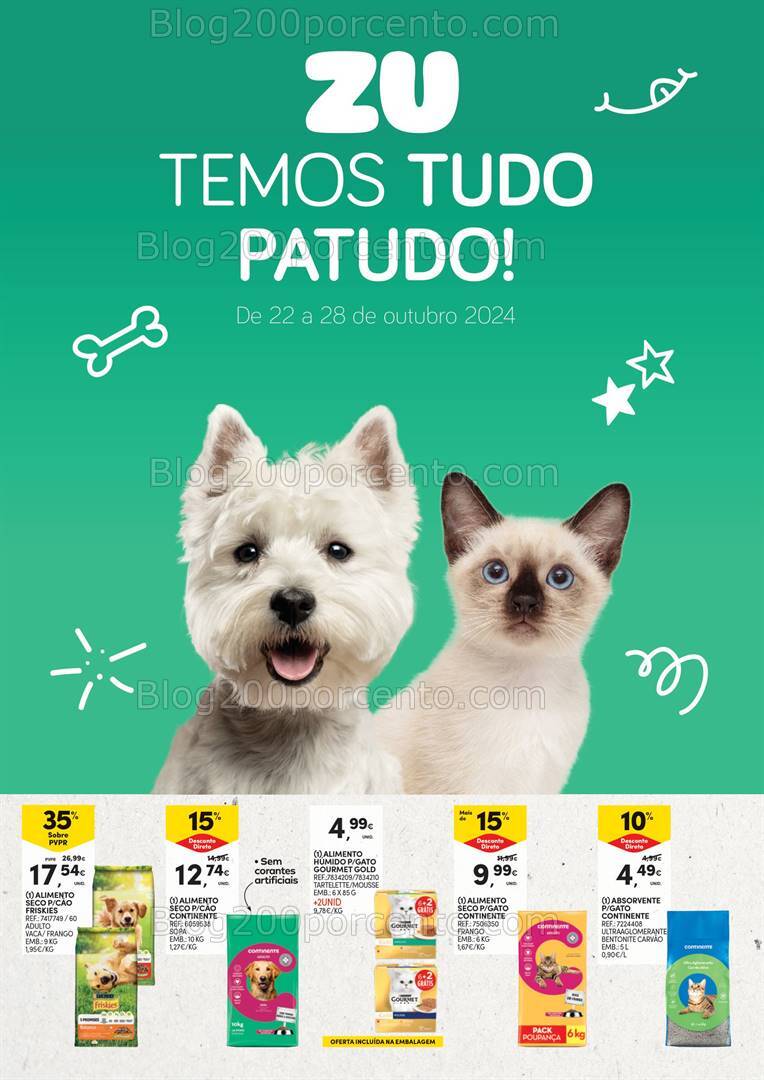 Antevisão Folheto ZU - CONTINENTE Promoções de 22 a 28 outubro