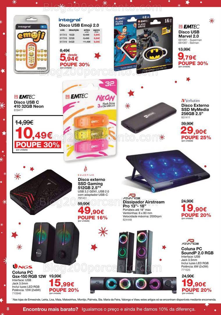 Antevisão Folheto STAPLES Natal Promoções de 29 novembro a 24 dezembro