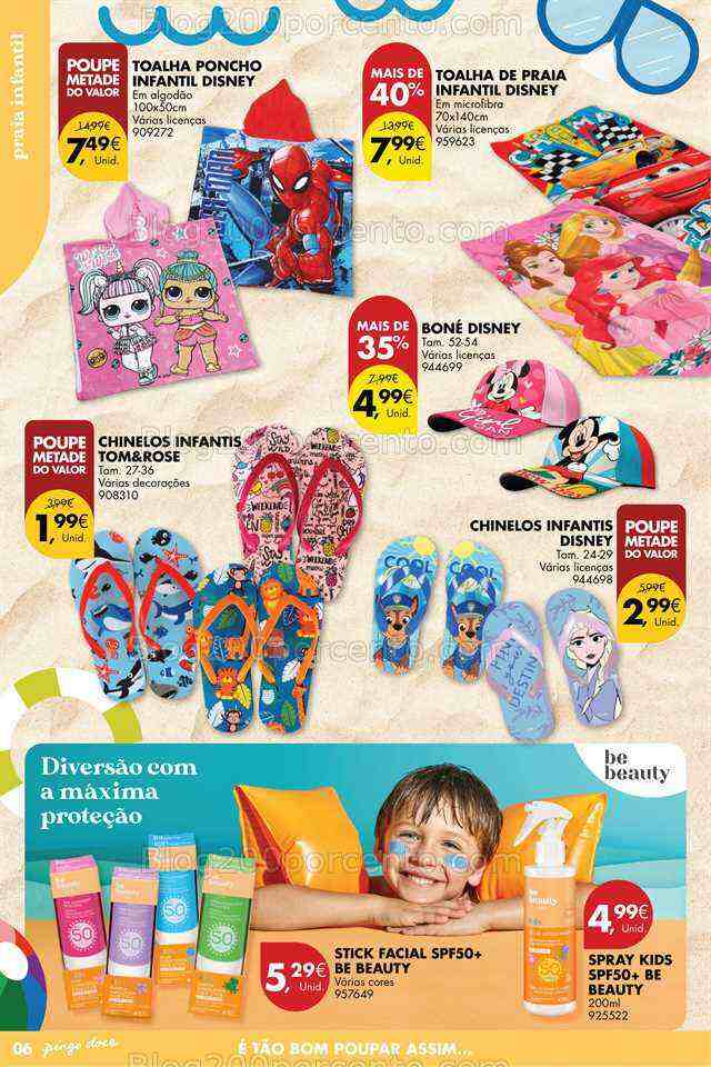 Antevisão Folheto PINGO DOCE Bazar Verão Promoçóes de 27 junho a 17 julho