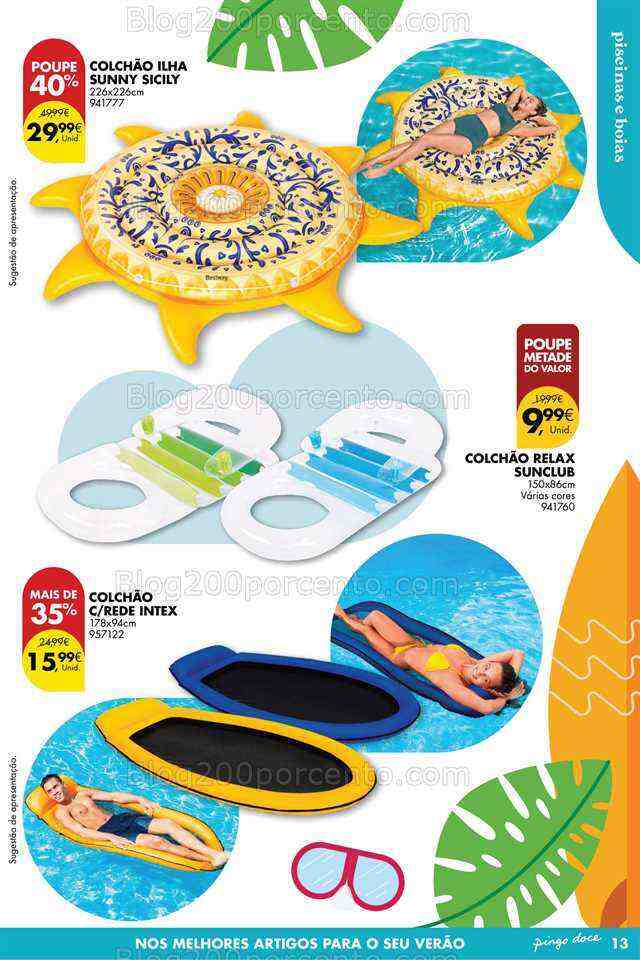 Antevisão Folheto PINGO DOCE Bazar Verão Promoçóes de 27 junho a 17 julho