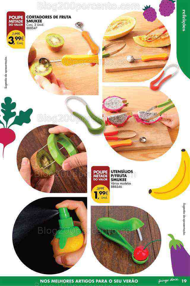 Antevisão Folheto PINGO DOCE Bazar Verão Promoçóes de 27 junho a 17 julho