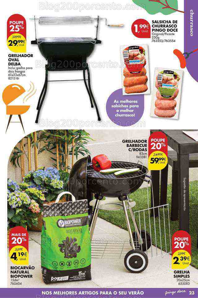 Antevisão Folheto PINGO DOCE Bazar Verão Promoçóes de 27 junho a 17 julho