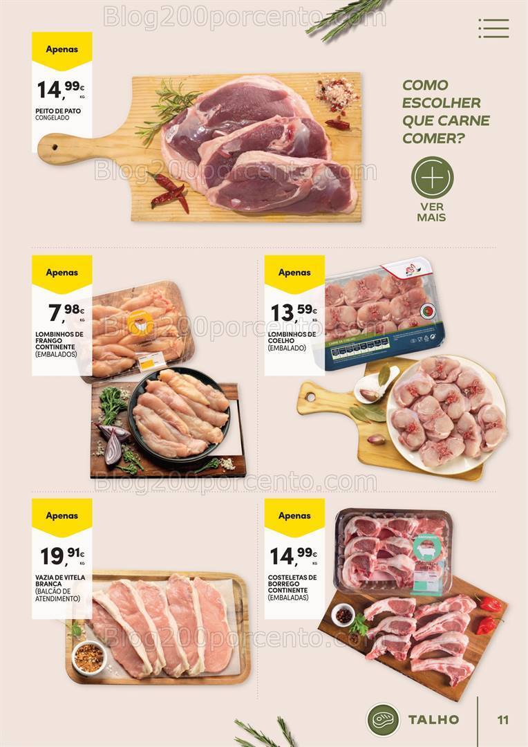 Antevisão Folheto CONTINENTE Vida Saudável Promoções de 16 a 28 janeiro