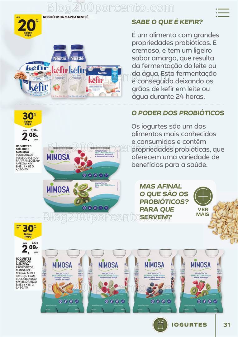 Antevisão Folheto CONTINENTE Vida Saudável Promoções de 16 a 28 janeiro