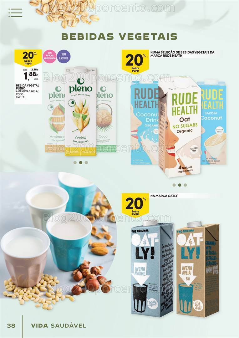 Antevisão Folheto CONTINENTE Vida Saudável Promoções de 16 a 28 janeiro