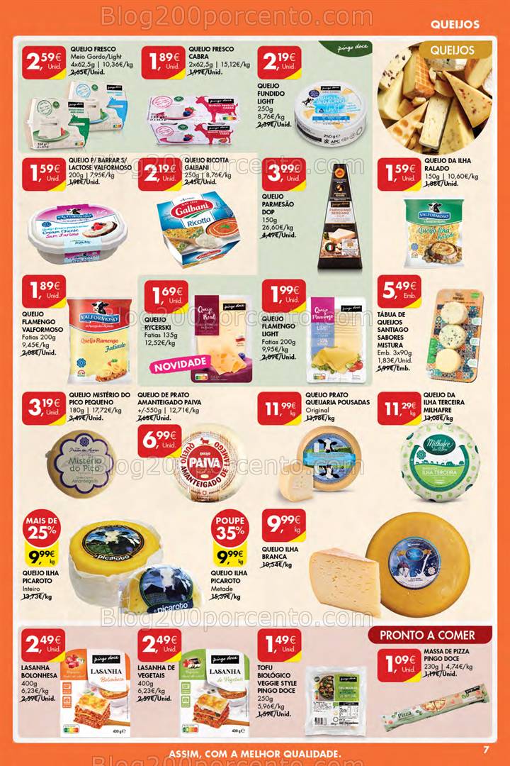 Antevisão Folheto PINGO DOCE Açores Promoções de 3 a 8 janeiro