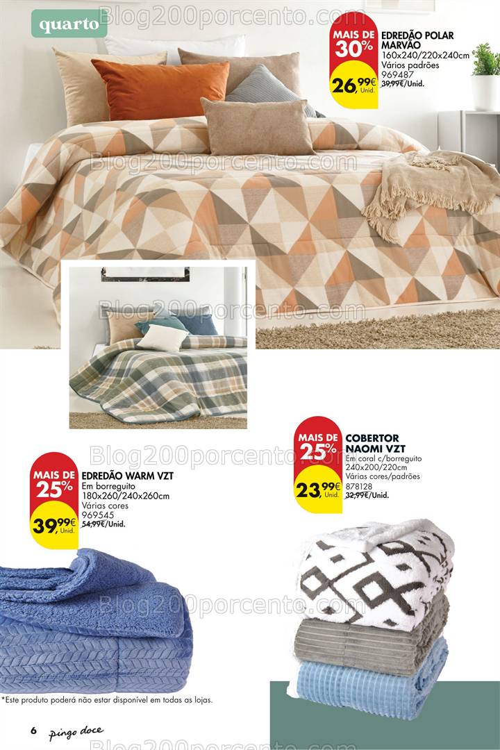 Antevisão Folheto PINGO DOCE Bazar Inverno Promoções de 14 janeiro a 3 fevereiro