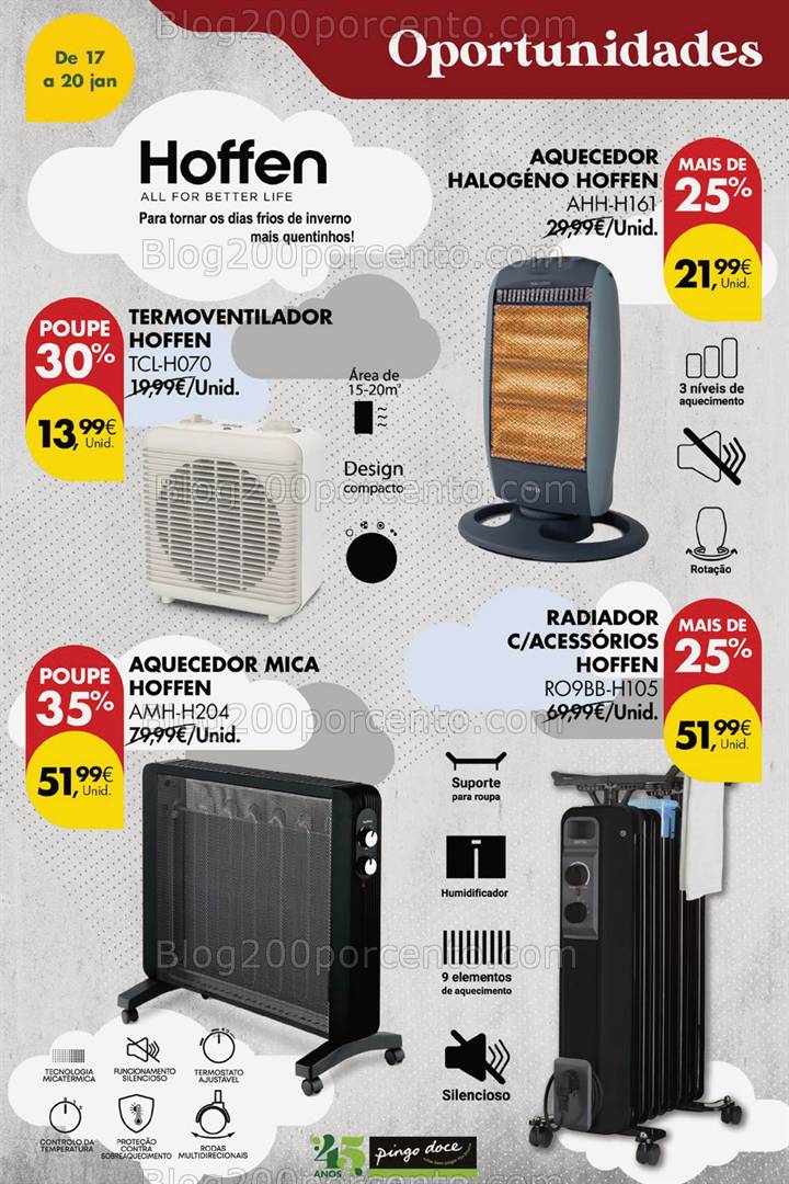 Antevisão Folheto PINGO DOCE Promoções Fim de Semana - 18 e 19 janeiro