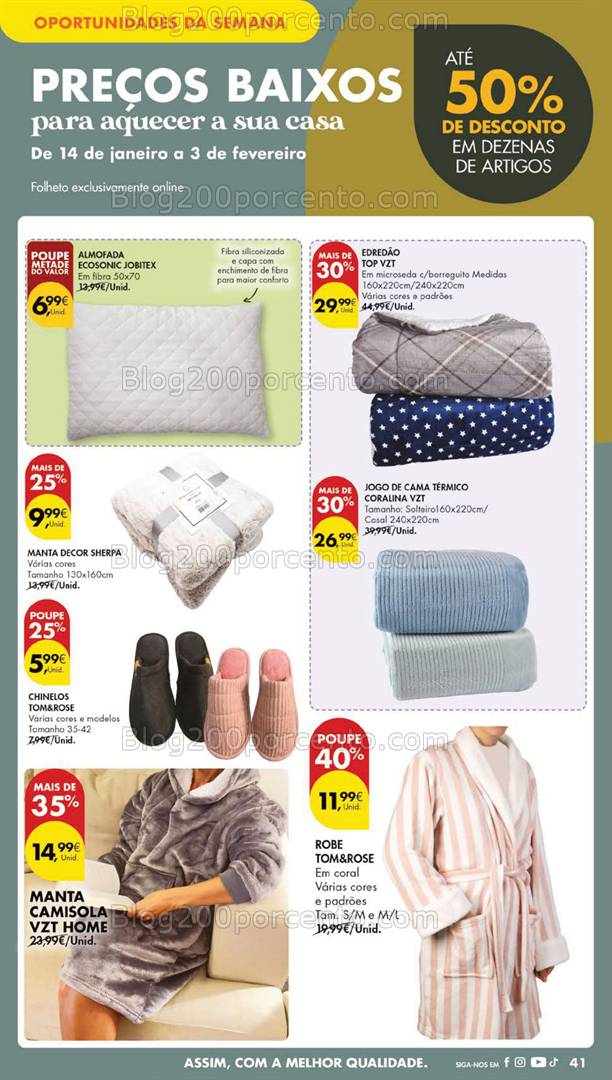 Antevisão Folheto PINGO DOCE Lojas Grandes Promoções de 14 a 20 janeiro