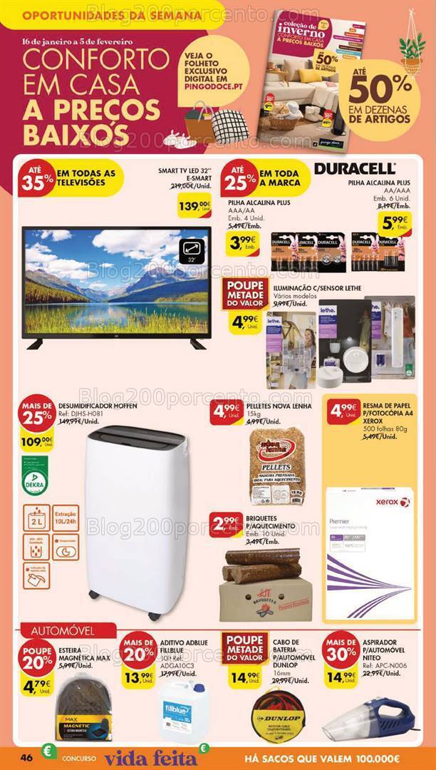 Antevisão Folheto PINGO DOCE Lojas Grandes Promoções de 30 janeiro a 5 fevereiro