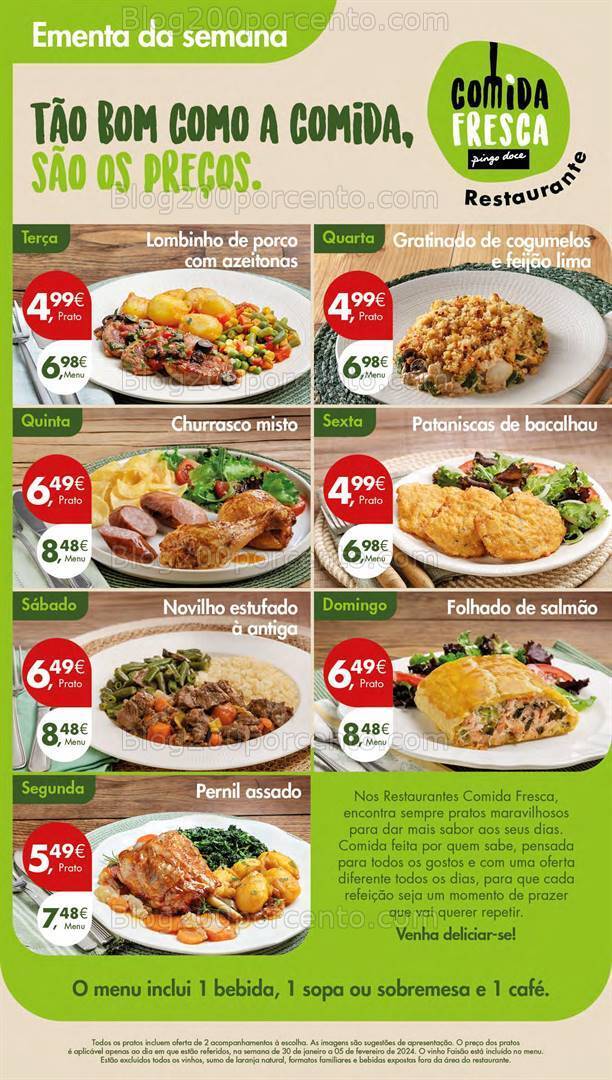 Antevisão Folheto PINGO DOCE Lojas Pequenas Promoções de 30 janeiro a 5 fevereiro
