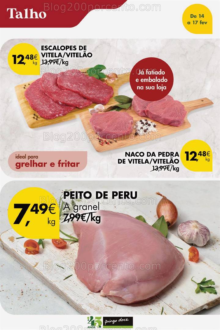 Antevisão Folheto PINGO DOCE Promoções Fim de Semana - 15 e 16 fevereiro