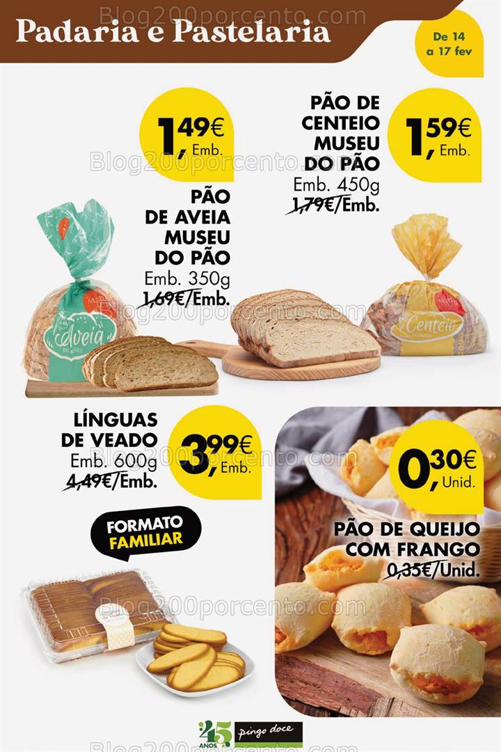 Antevisão Folheto PINGO DOCE Promoções Fim de Semana - 15 e 16 fevereiro