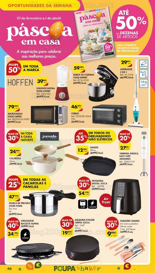 Antevisão Folheto PINGO DOCE Bazar Grandes Promoções de 5 a 11 março