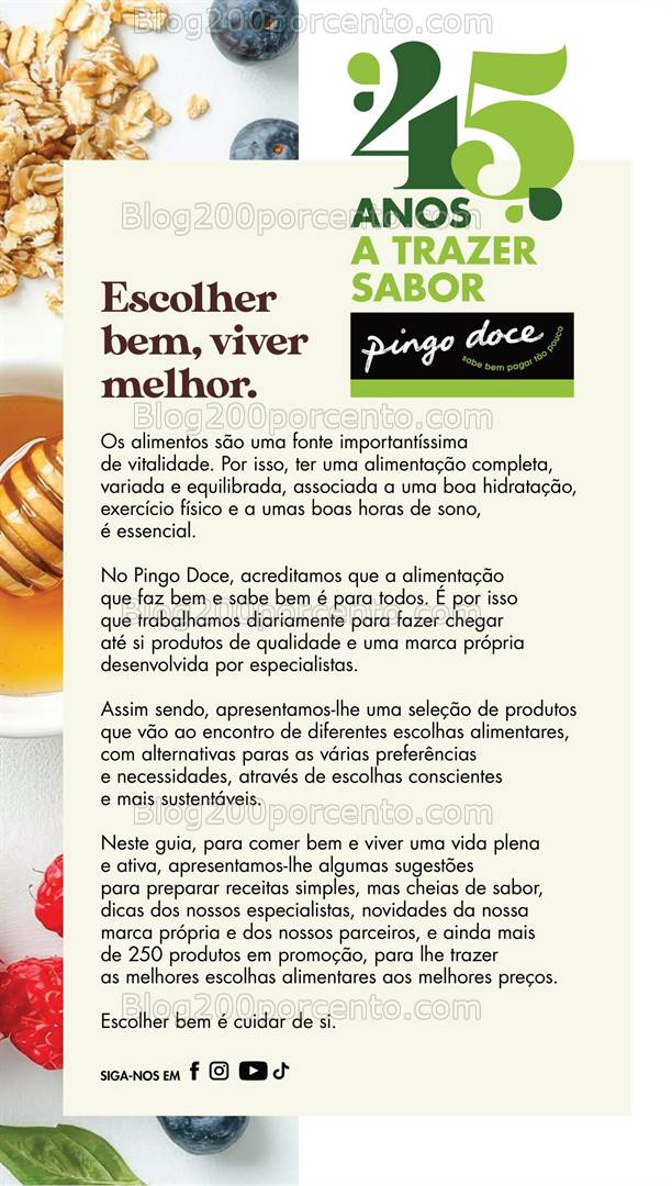 Antevisão Folheto PINGO DOCE Escolhas Equilibradas Promoções de 11 a 24 fevereiro