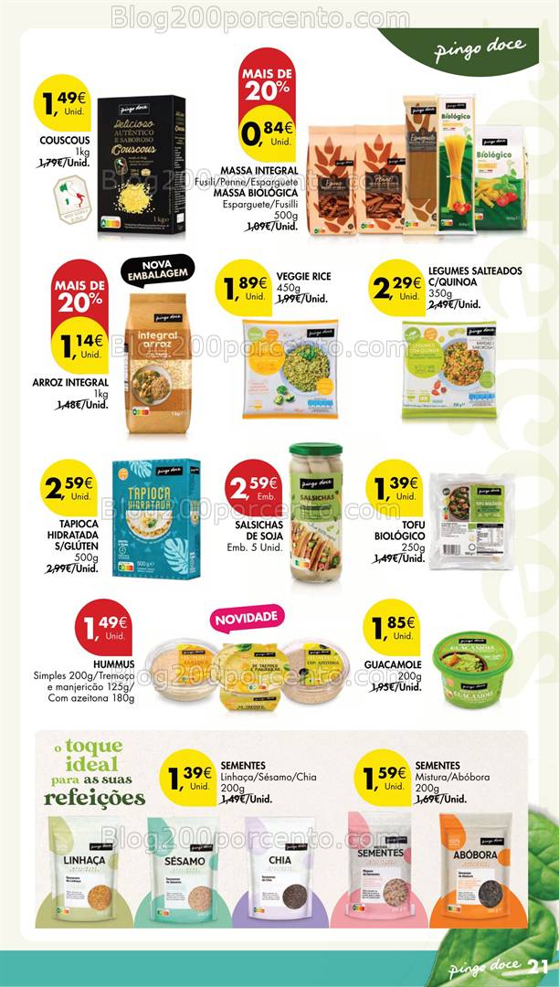 Antevisão Folheto PINGO DOCE Escolhas Equilibradas Promoções de 11 a 24 fevereiro