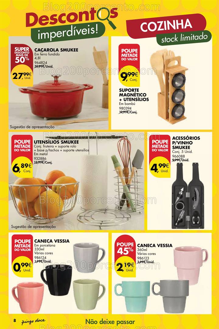 Antevisão Folheto PINGO DOCE Stock Off Promoções de 11 de 17 março