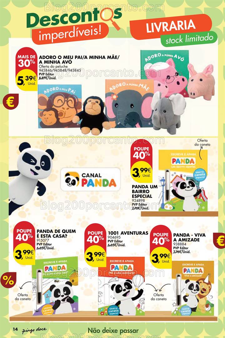 Antevisão Folheto PINGO DOCE Stock Off Promoções de 11 de 17 março