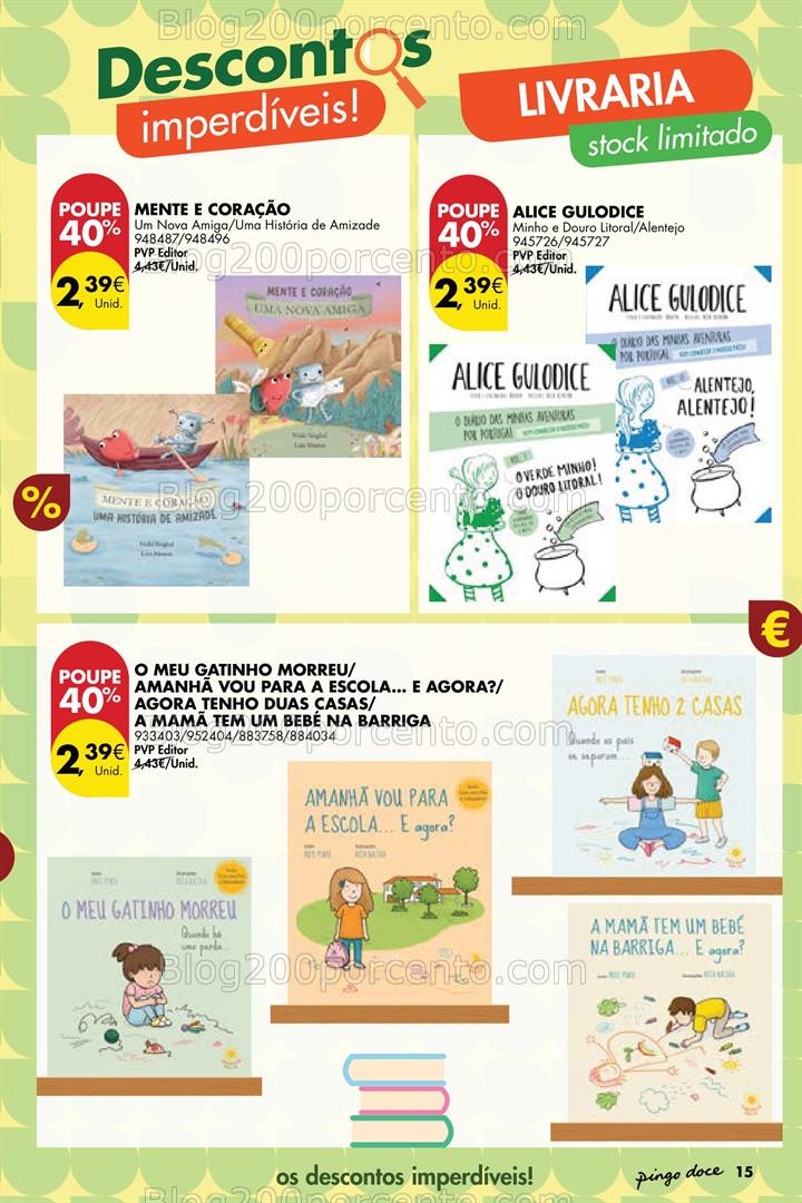 Antevisão Folheto PINGO DOCE Stock Off Promoções de 11 de 17 março