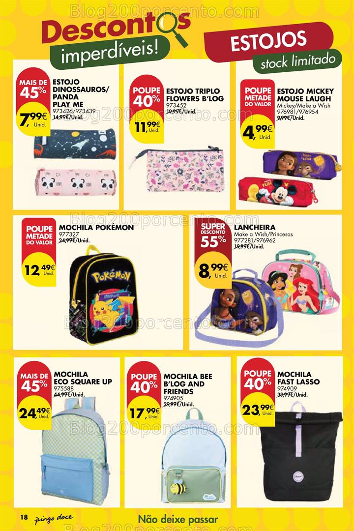 Antevisão Folheto PINGO DOCE Stock Off Promoções de 11 de 17 março
