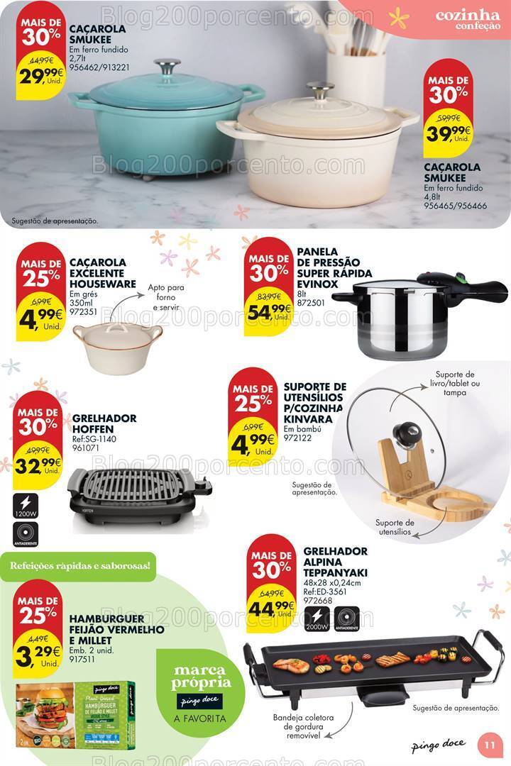 Antevisão Folheto PINGO DOCE Bazar Primavera Promoções de 2 abril a 6 maio