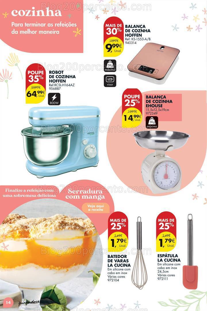 Antevisão Folheto PINGO DOCE Bazar Primavera Promoções de 2 abril a 6 maio