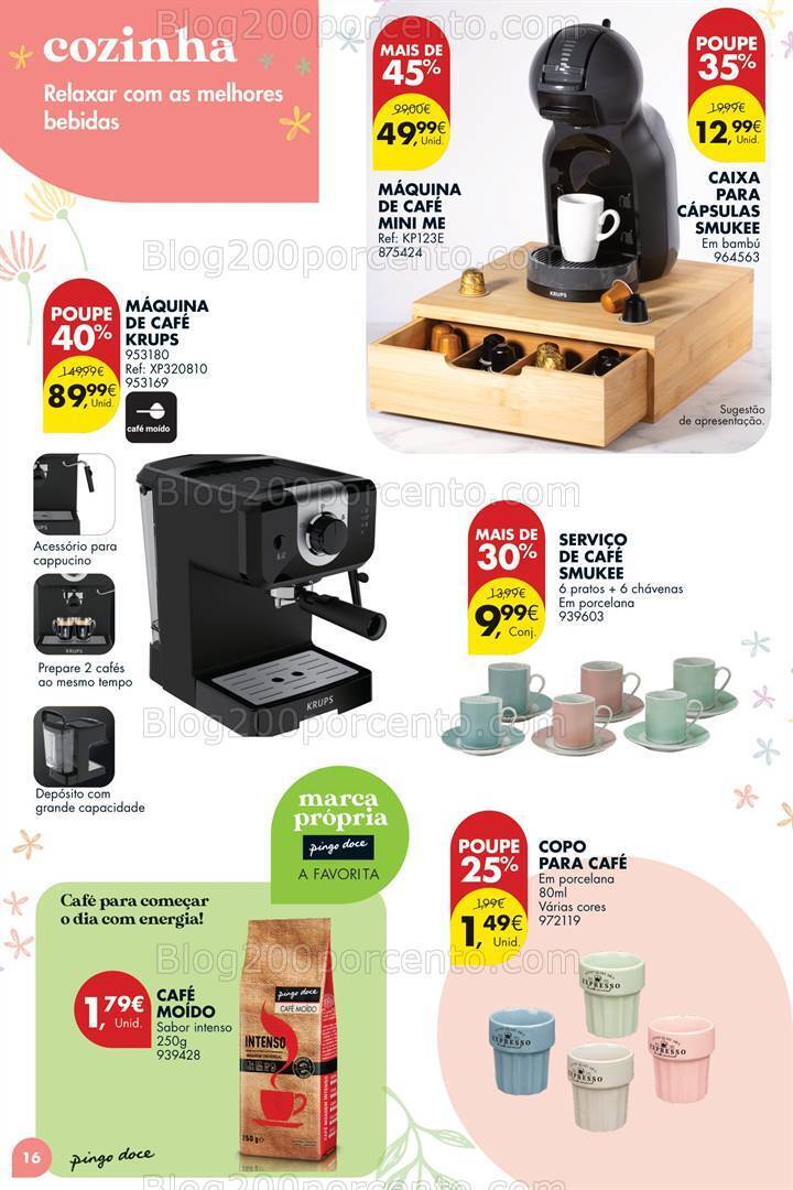 Antevisão Folheto PINGO DOCE Bazar Primavera Promoções de 2 abril a 6 maio