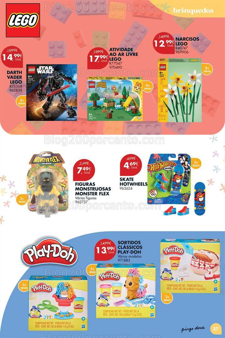 Antevisão Folheto PINGO DOCE Bazar Primavera Promoções de 2 abril a 6 maio