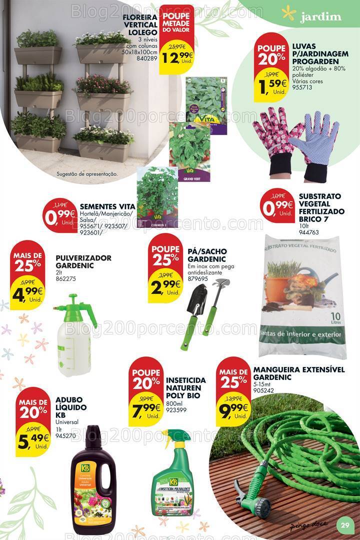 Antevisão Folheto PINGO DOCE Bazar Primavera Promoções de 2 abril a 6 maio