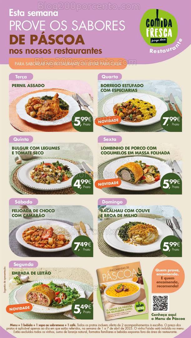 Antevisão Folheto PINGO DOCE Lojas Grandes Promoções de 1 a 7 abril