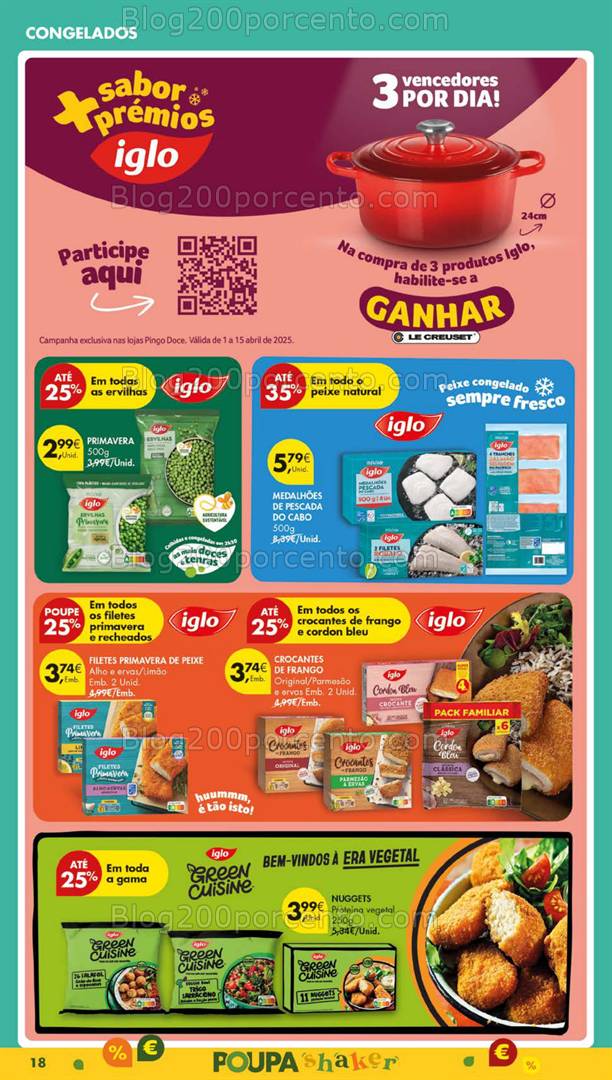 Antevisão Folheto PINGO DOCE Lojas Grandes Promoções de 1 a 7 abril