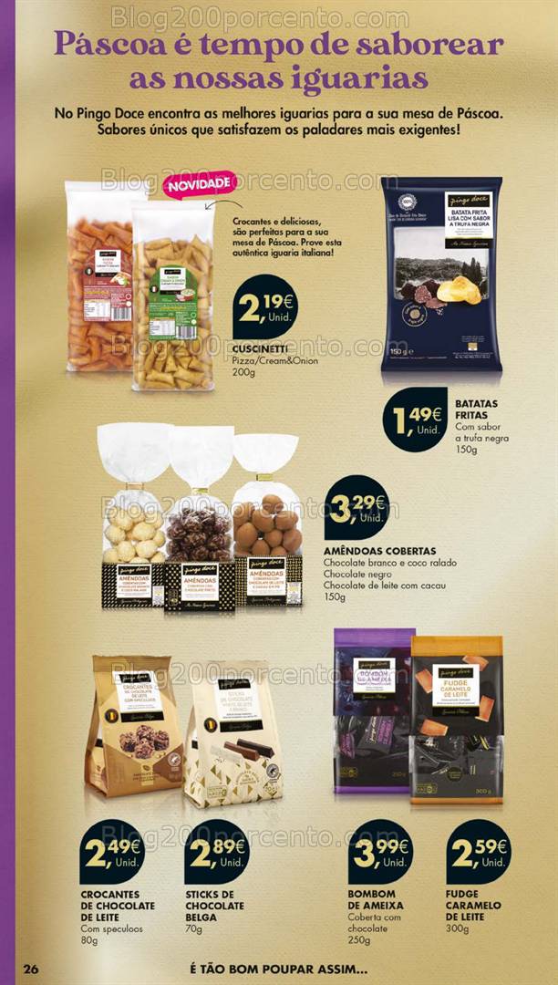 Antevisão Folheto PINGO DOCE Lojas Grandes Promoções de 1 a 7 abril