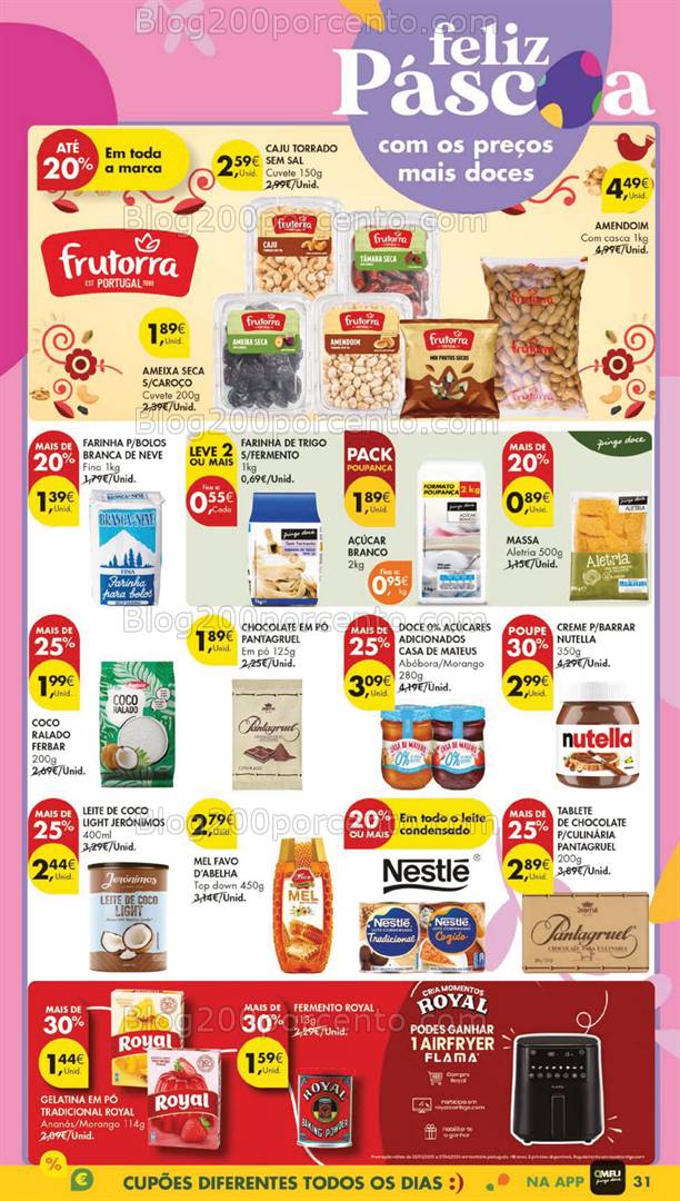 Antevisão Folheto PINGO DOCE Lojas Grandes Promoções de 15 a 21 abril