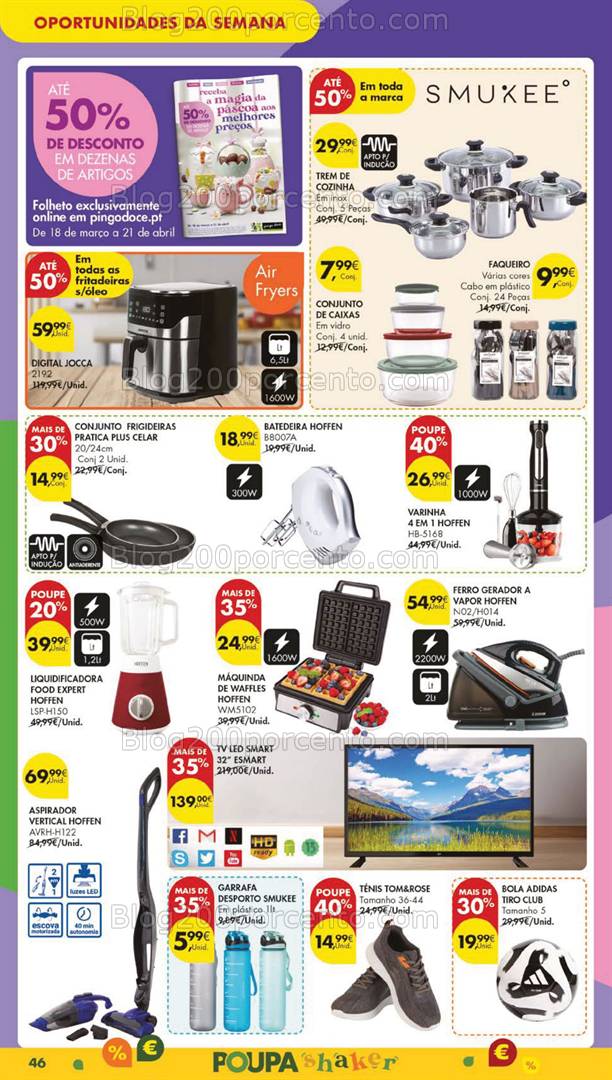 Antevisão Folheto PINGO DOCE Lojas Grandes Promoções de 15 a 21 abril