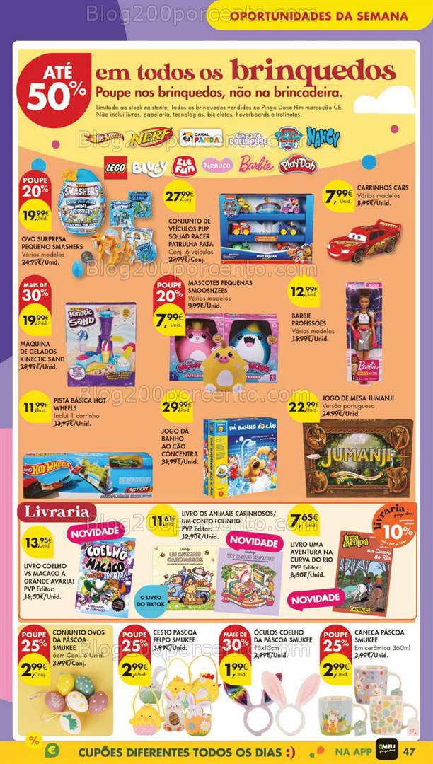 Antevisão Folheto PINGO DOCE Lojas Grandes Promoções de 15 a 21 abril