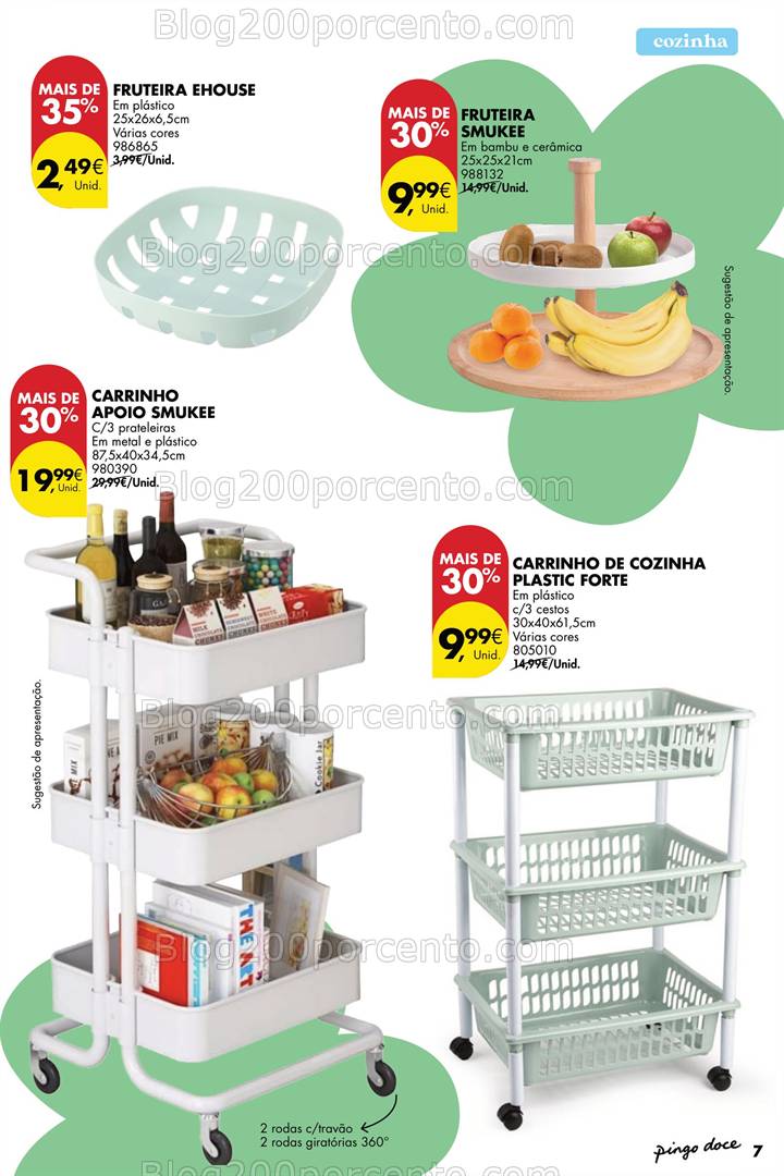 Antevisão Folheto PINGO DOCE Bazar Primavera Promoções de 22 abril a 19 maio