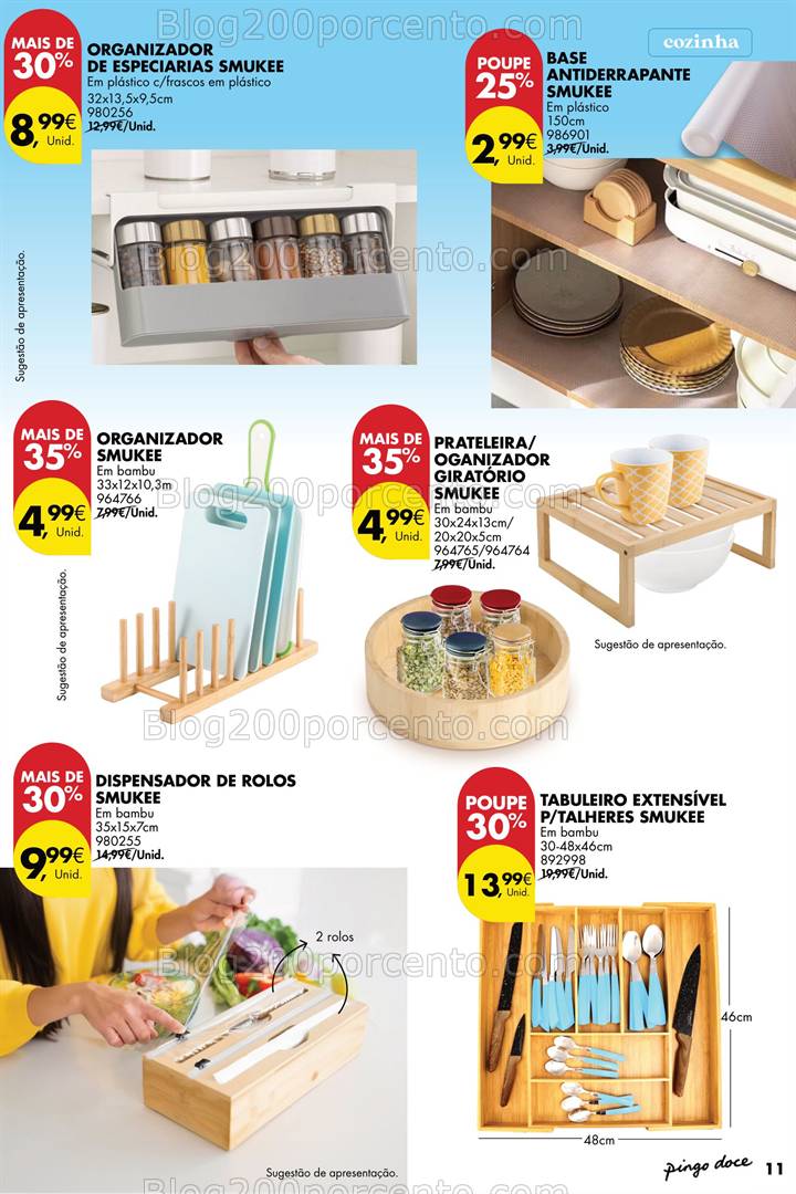 Antevisão Folheto PINGO DOCE Bazar Primavera Promoções de 22 abril a 19 maio