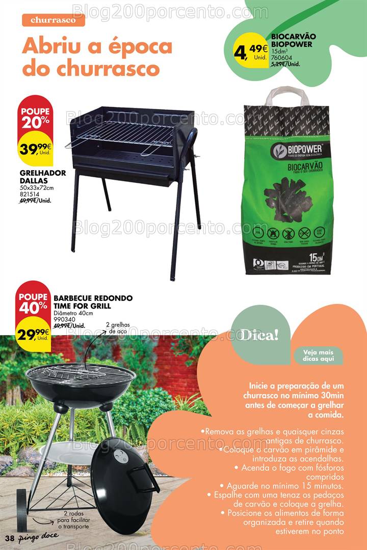 Antevisão Folheto PINGO DOCE Bazar Primavera Promoções de 22 abril a 19 maio