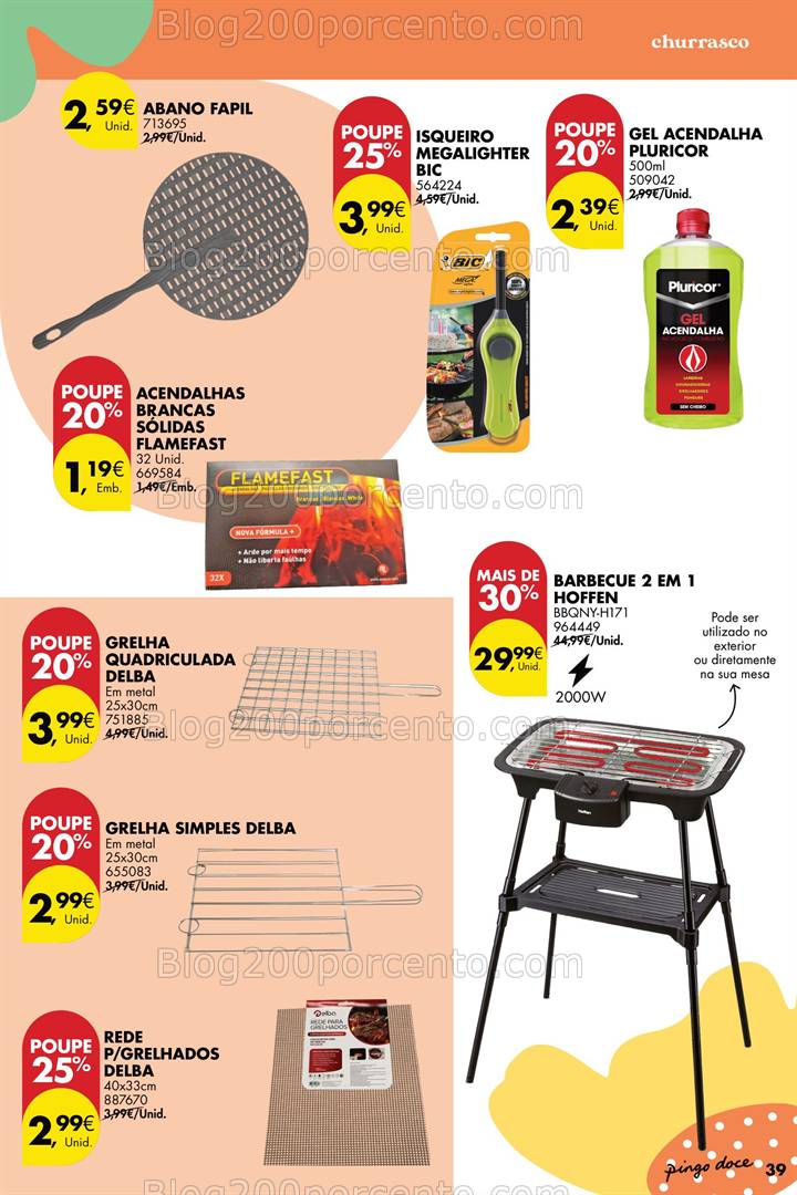 Antevisão Folheto PINGO DOCE Bazar Primavera Promoções de 22 abril a 19 maio