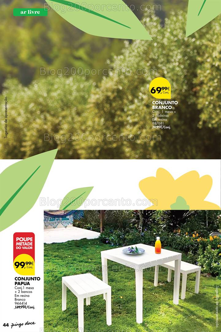 Antevisão Folheto PINGO DOCE Bazar Primavera Promoções de 22 abril a 19 maio