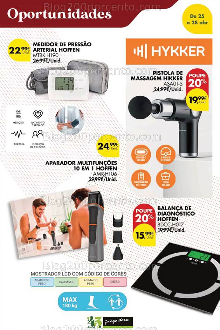 Antevisão Folheto PINGO DOCE Extra Promoção só sábado - 26 abril alimentos