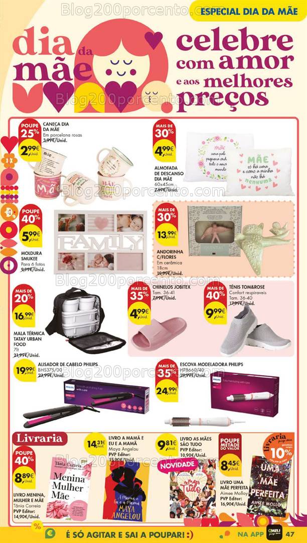 Antevisão Folheto PINGO DOCE Especial Dia Mãe Promoções de 22 a 28 abril