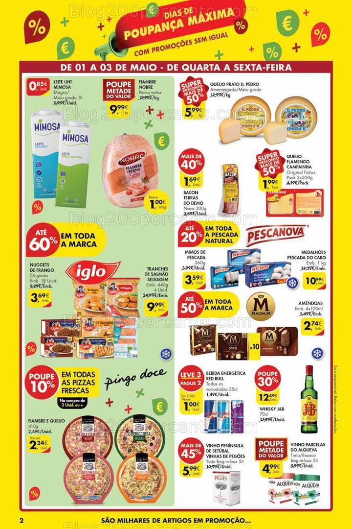 Antevisão Folheto PINGO DOCE Madeira Dias de Poupança Especial 1 Maio - 1 a 3 maio