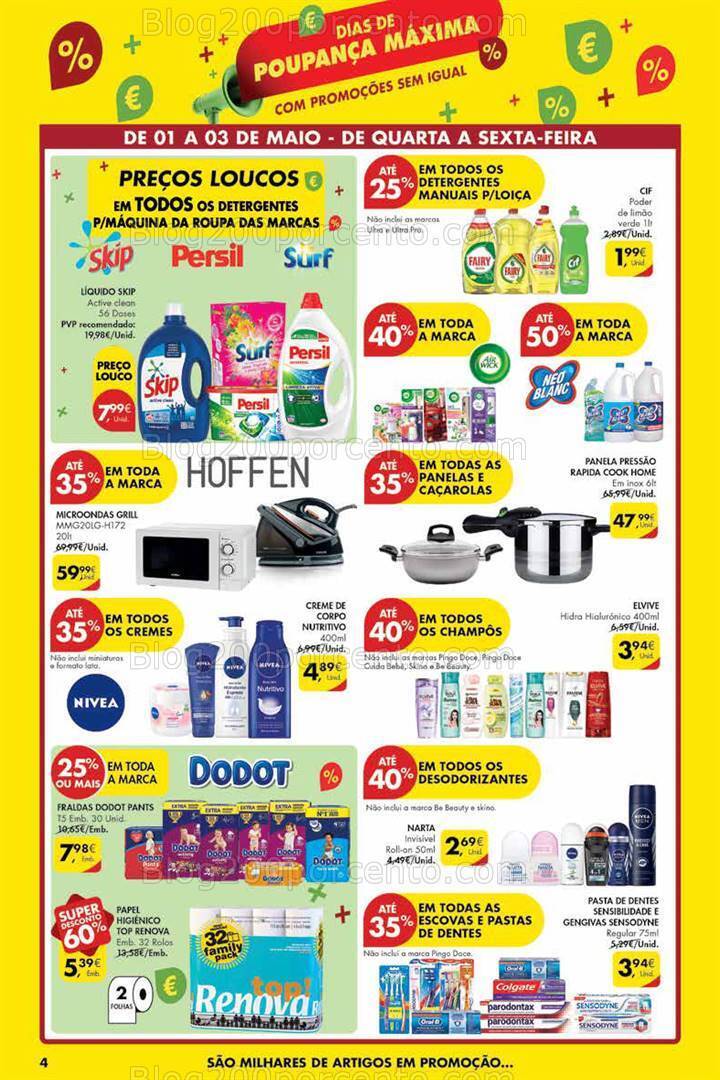 Antevisão Folheto PINGO DOCE Madeira Dias de Poupança Especial 1 Maio - 1 a 3 maio