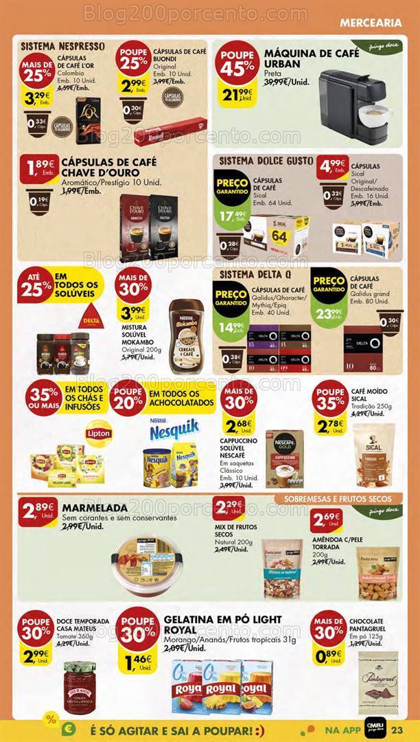 Antevisão Folheto PINGO DOCE Lojas Pequenas Promoções de 21 a 27 maio