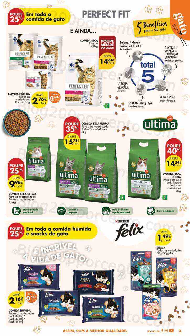 Antevisão Folheto PINGO DOCE Pet Food Promoções de 30 maio a 12 junho