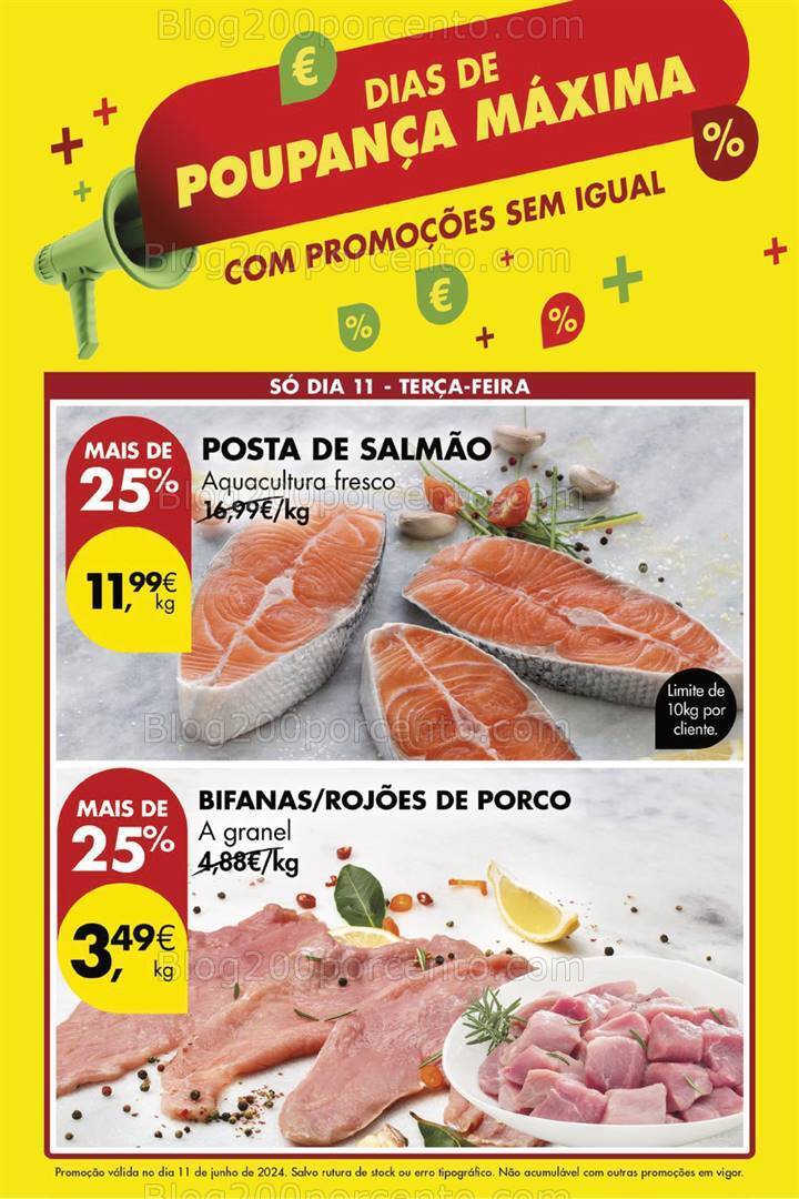 Antevisão Folheto PINGO DOCE Especial 10 junho - Só 11 de junho