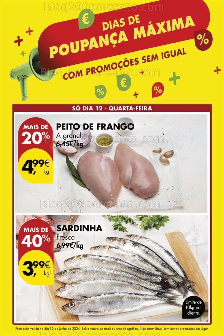 Antevisão Folheto PINGO DOCE Especial 10 junho - Só 12 de junho