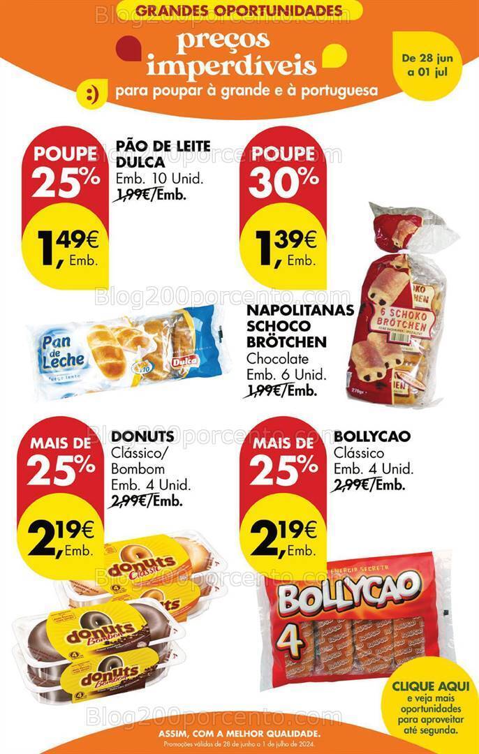 Antevisão Folheto PINGO DOCE Promoções Fim de Semana - 28 junho a 1 julho